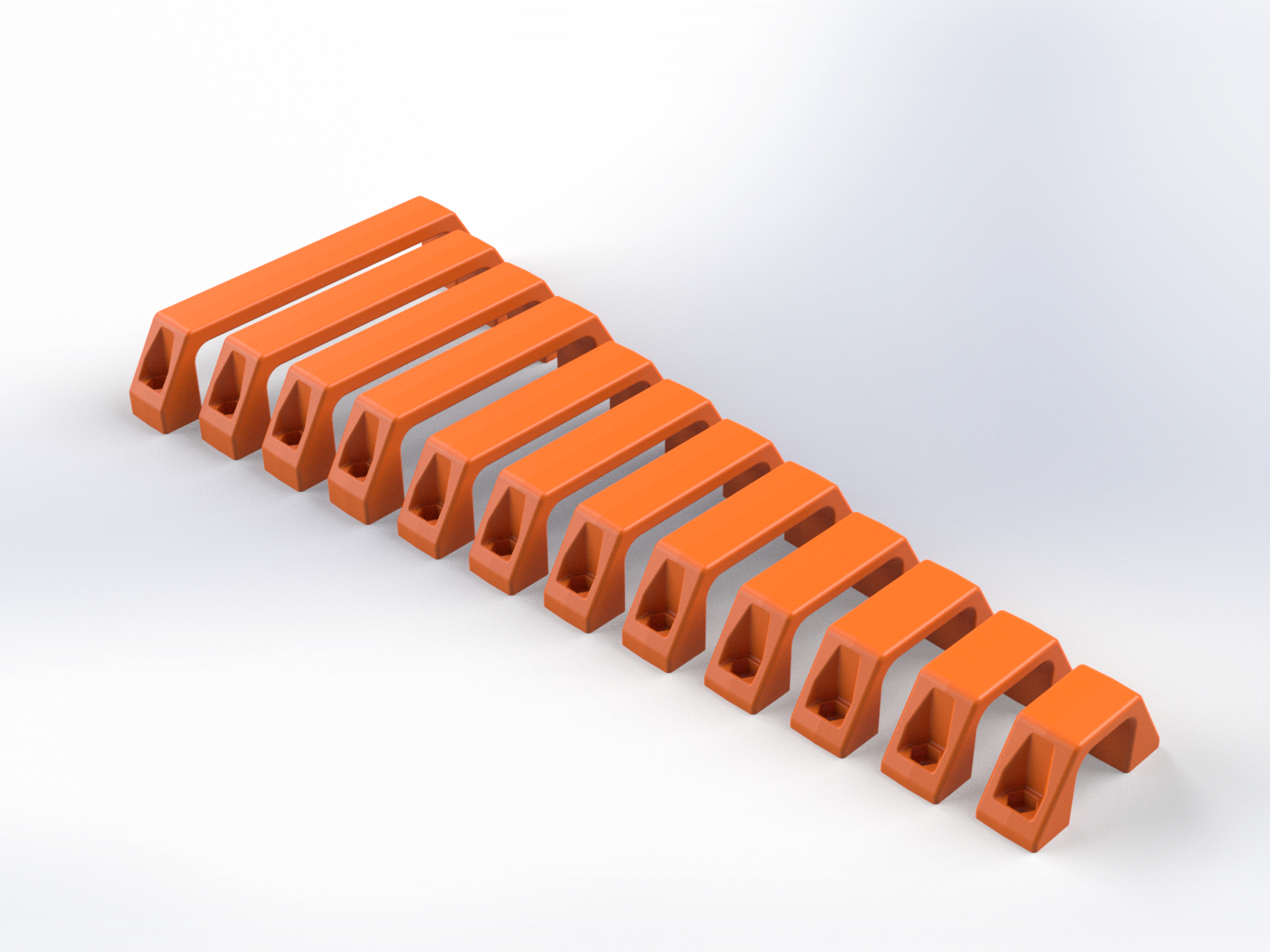 Simple Handle – 12 Sizes | Handle for M6 Screws