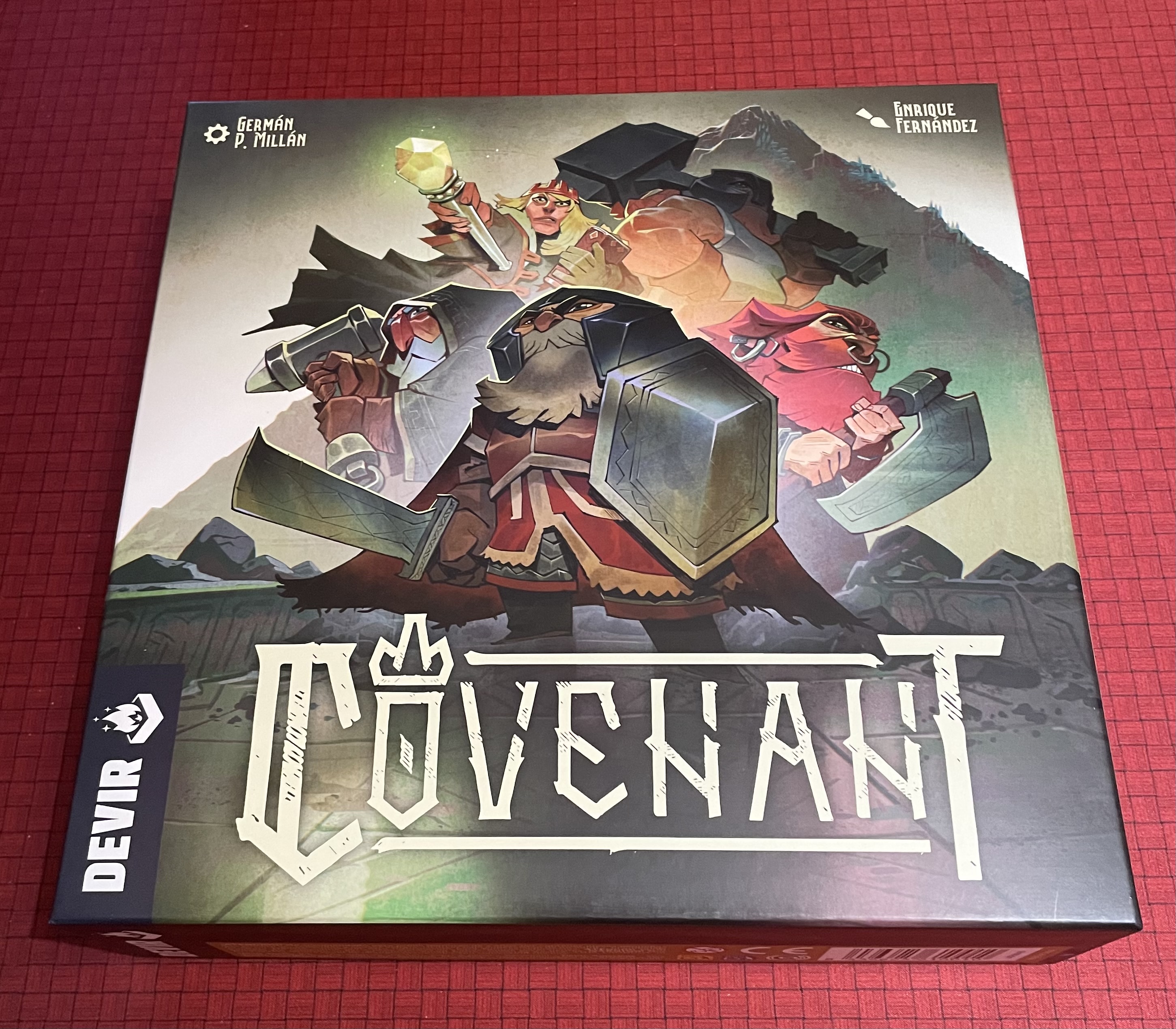 Covenant boardgame insert