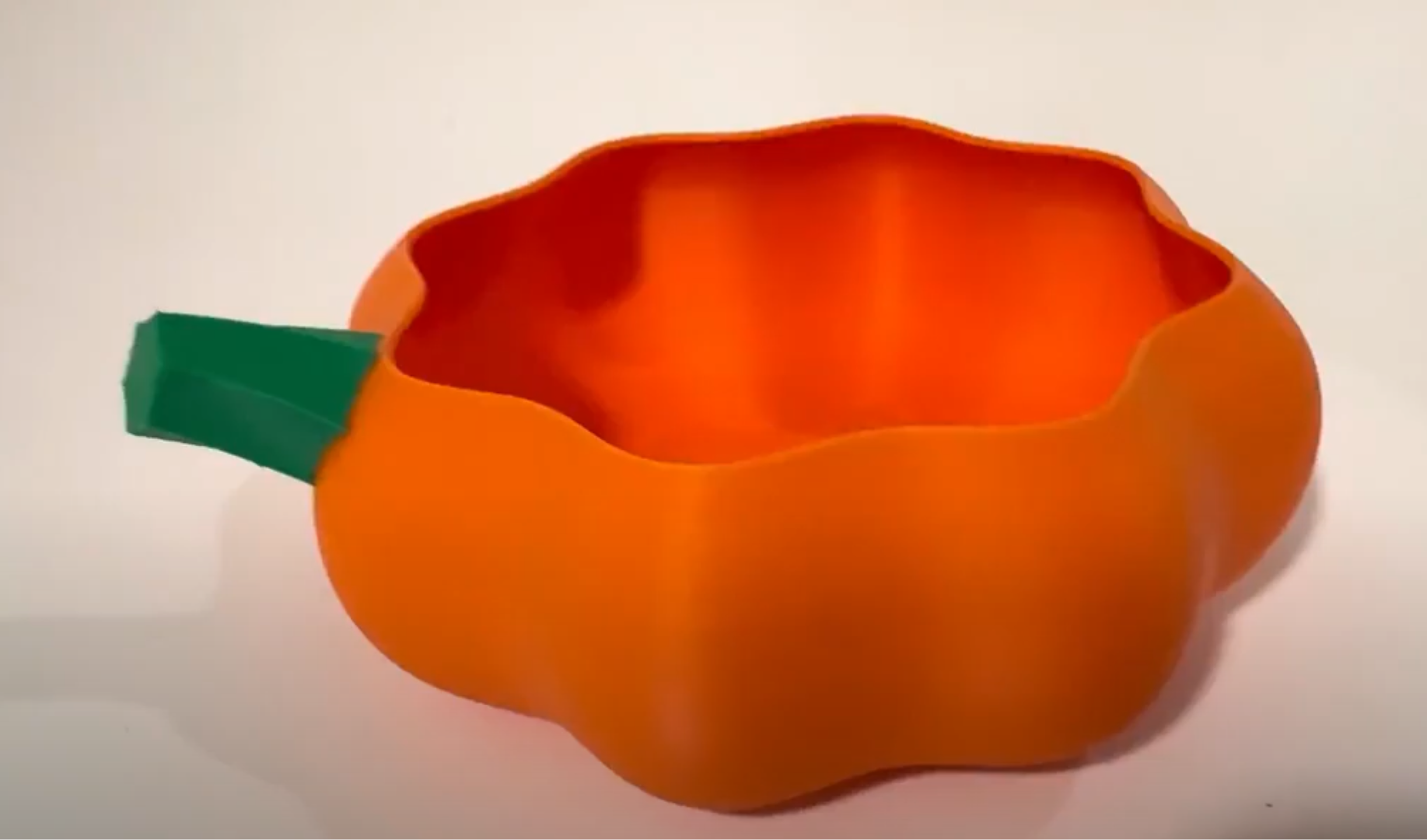 Halloween Pumpkin Bowl