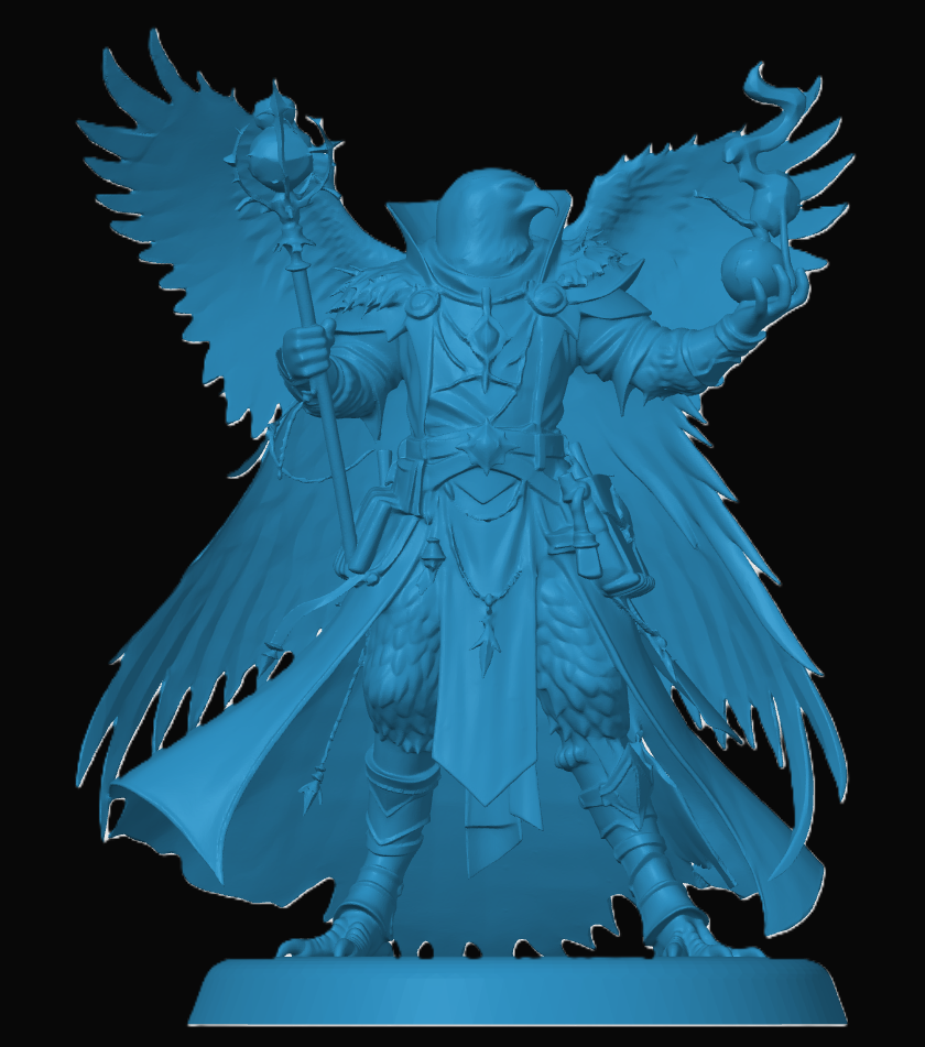 Aarakocra Warlock — miniatura 3
