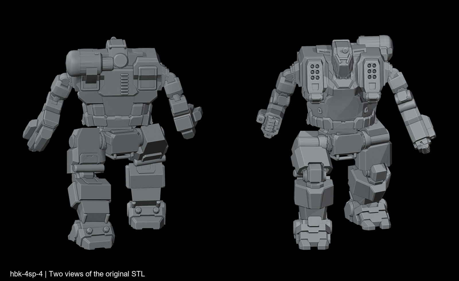 HBK-4SP Hunchback for Battletech | Syllogy