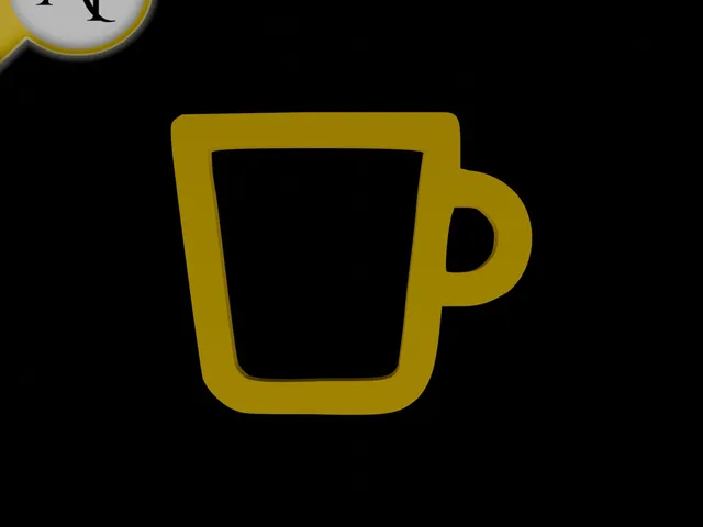 Simple Coffee Cup Symbol - 2D Art