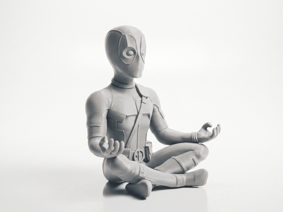 Meditating Deadpool Figurine Marvel 3D Printable