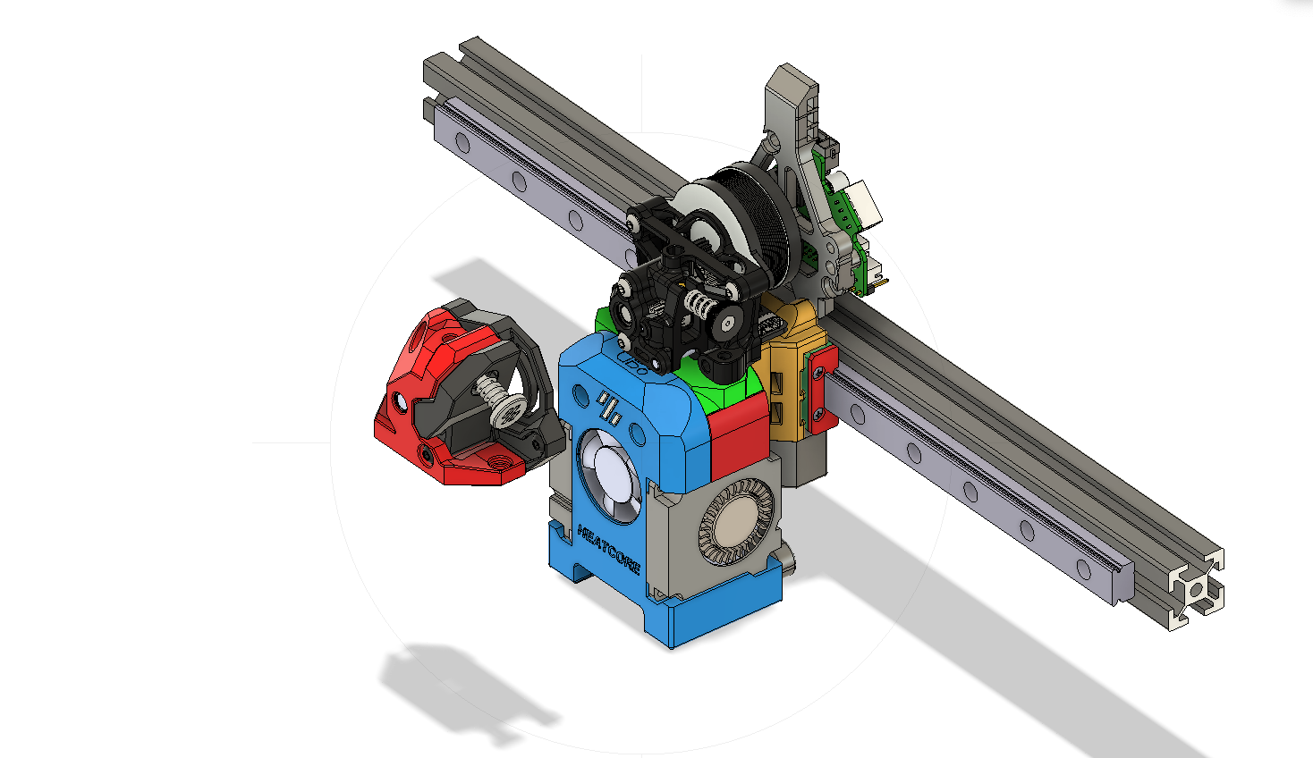 DragonBurner for Alps Heatcore4 Mellow hotend