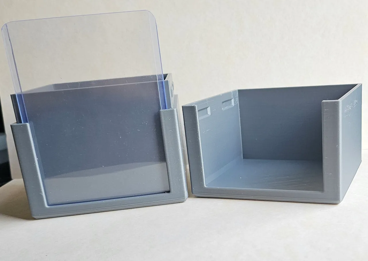 MTG Commander / Partner Commanders Deck Box - Hard Plastic Top Loader  Window by Damon | Download free STL model | Printables.com