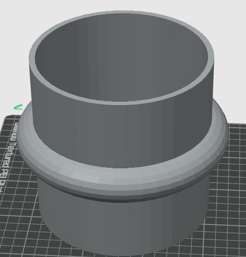 Minimalist flower pot (fuzzy skin)