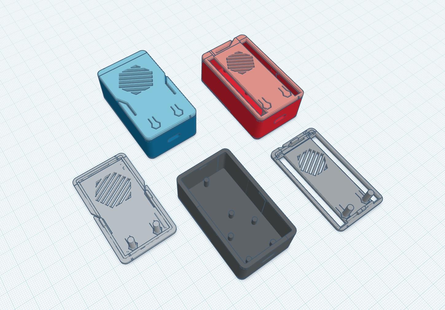 ESP32-DevKitS-R Case with Lid