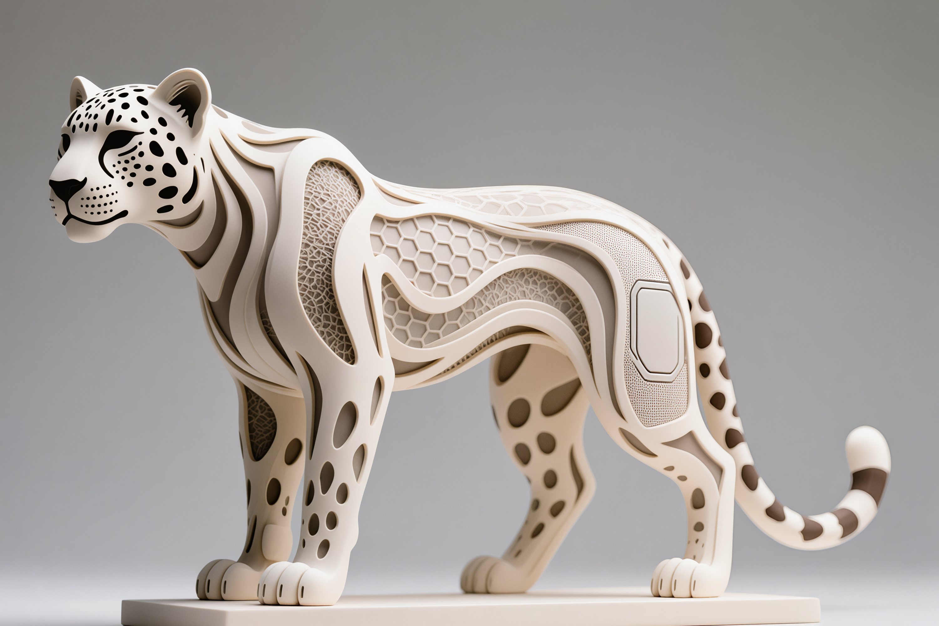 Gepard, Hexa Skulptur