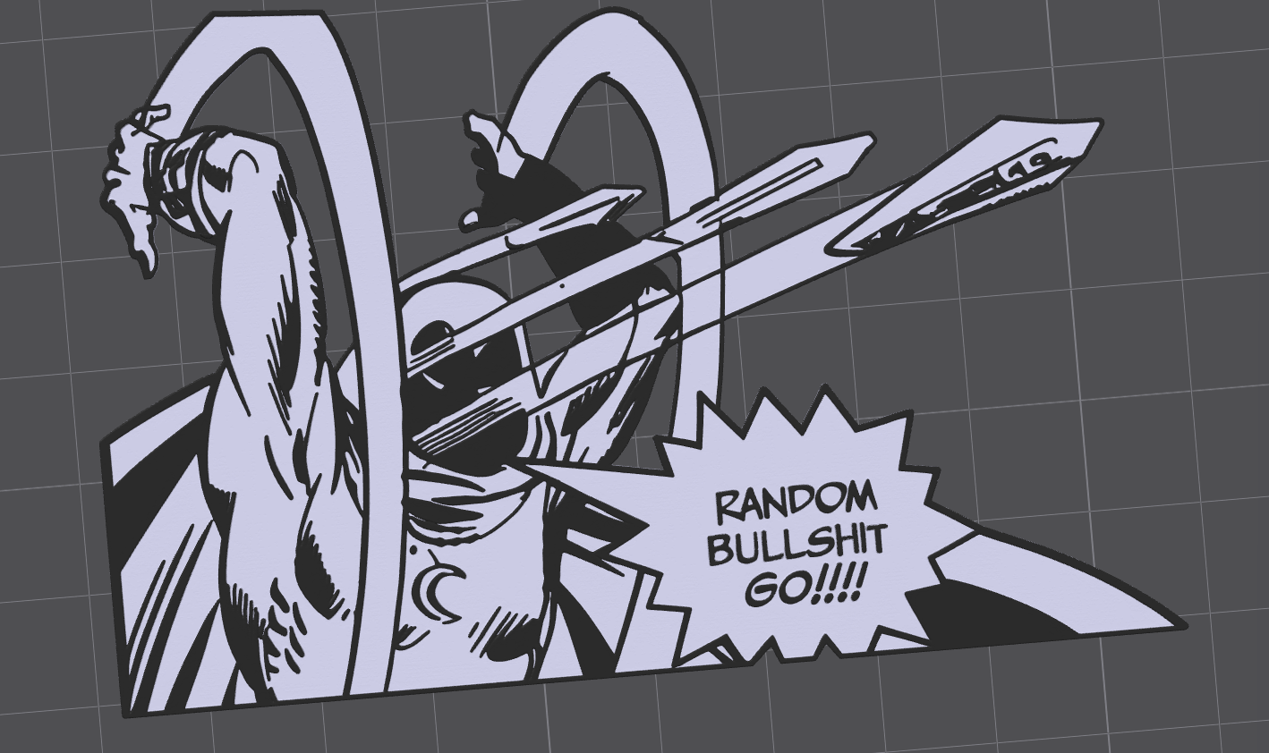 Moon Knight - Random Bullshit Go