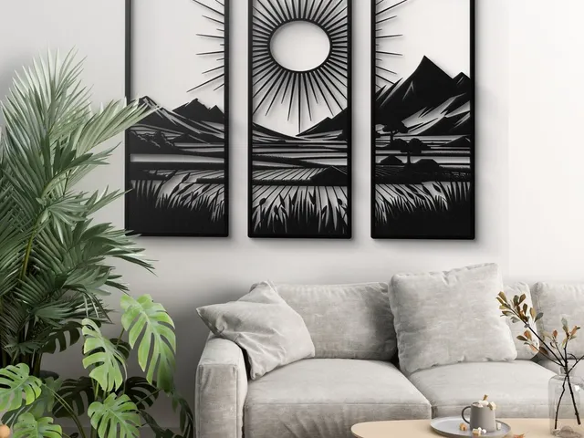 WallArt - Nature Landscape Mountains