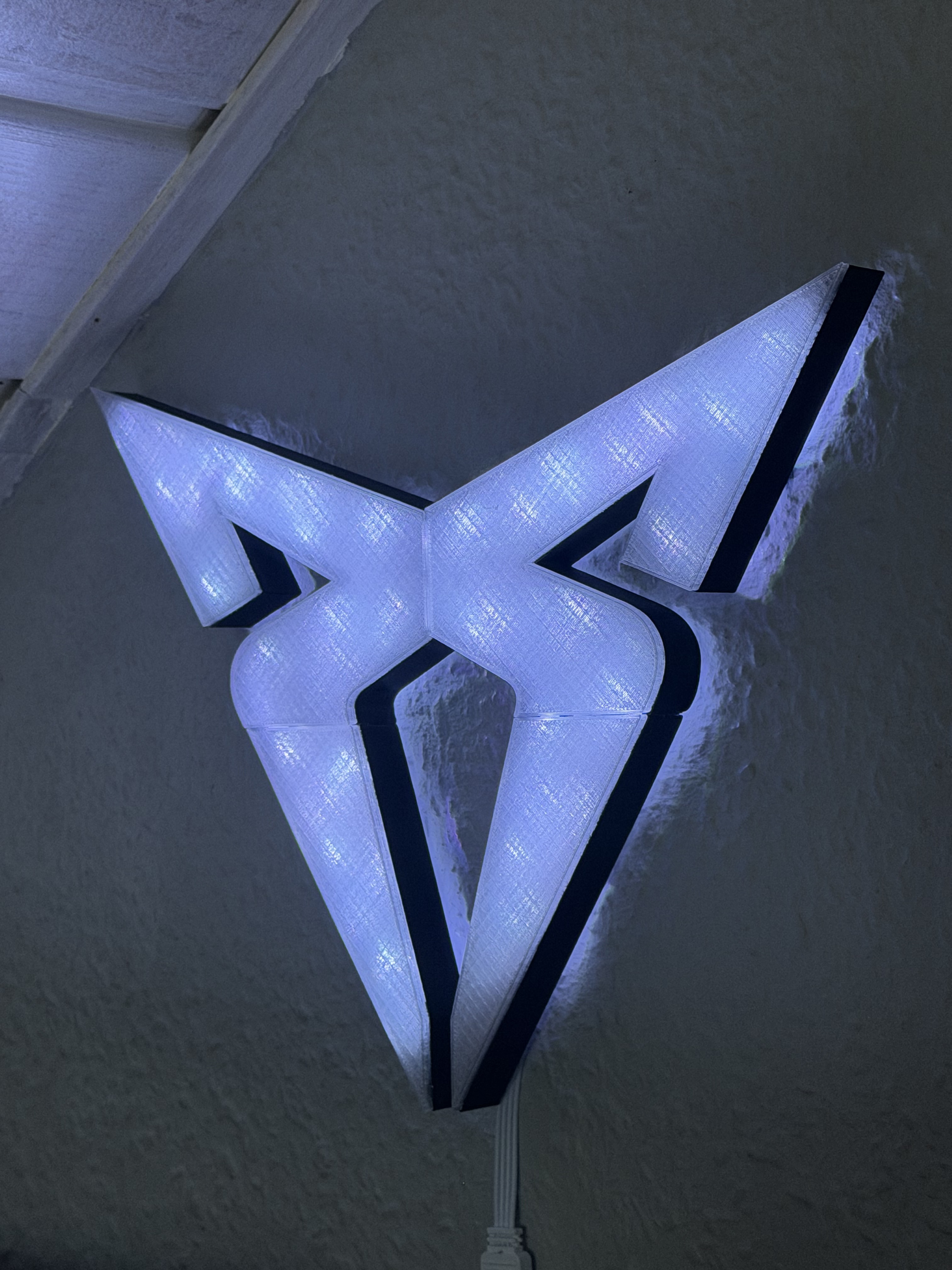 Cover plate for Cupra LED lamp (REMIX) 3D model