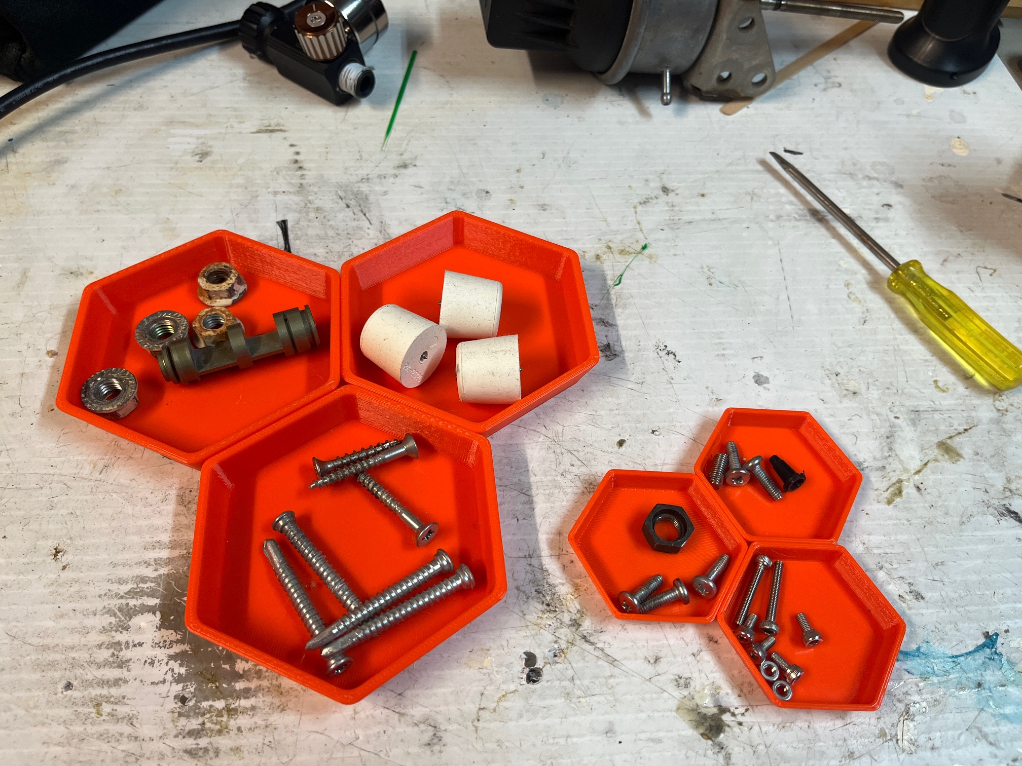 Miniatura 7 do modelo 3D Stackable Parts Tray