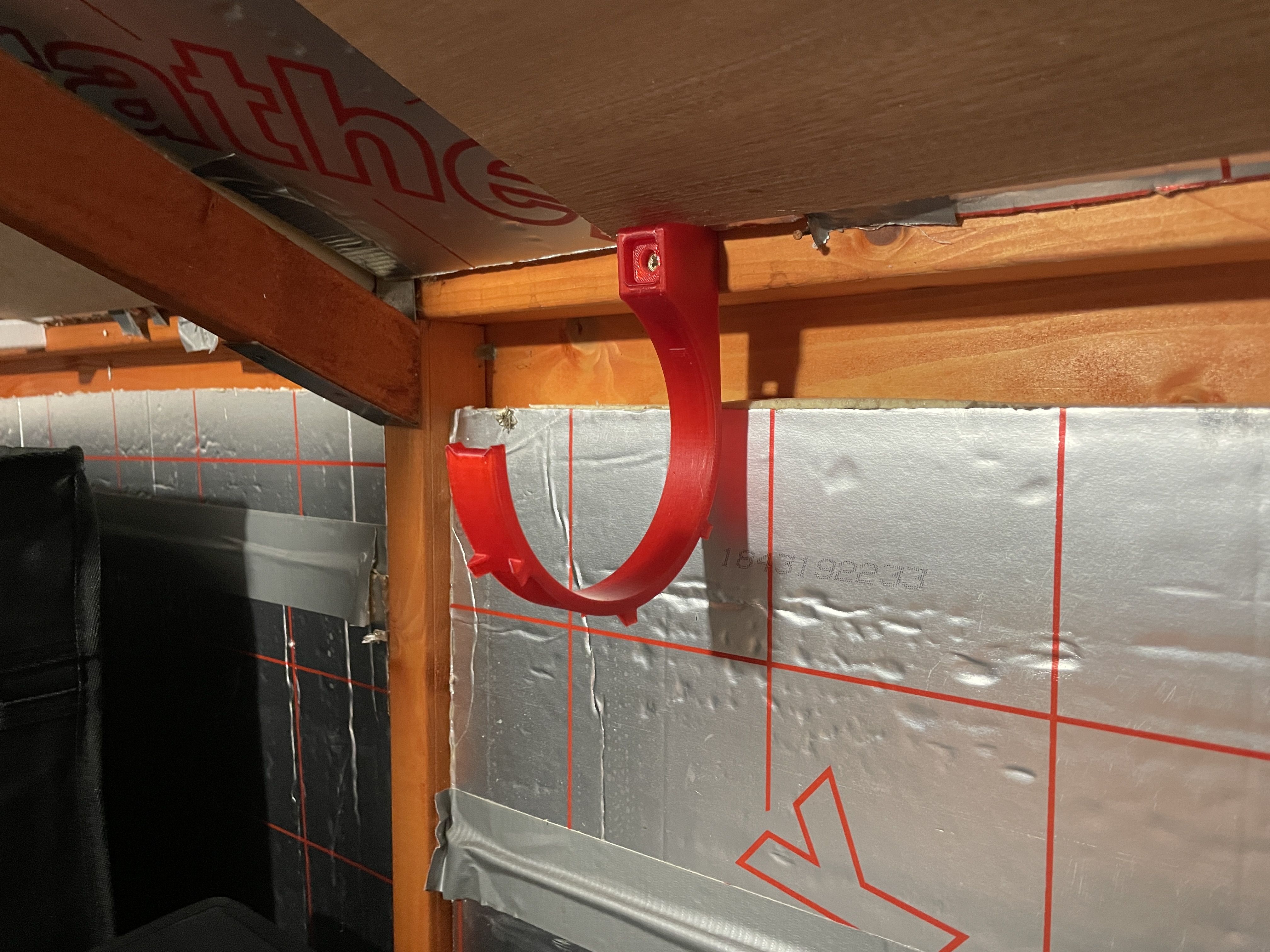 Aluminium flexible ducting wall mount — thumbnail 3