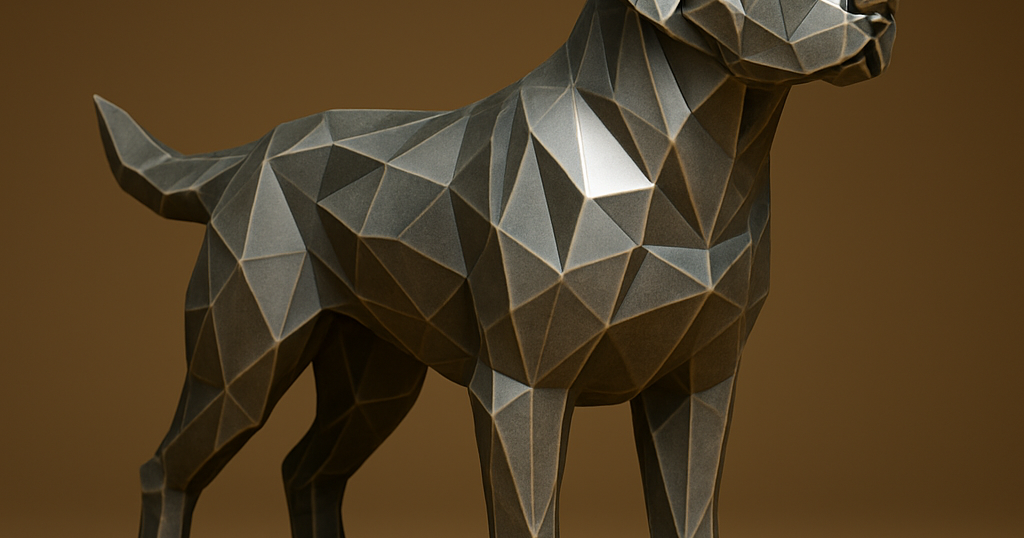 CF Dog - Labrador by AR3DP | Download free STL model | Printables.com - 3D model önizlemesi