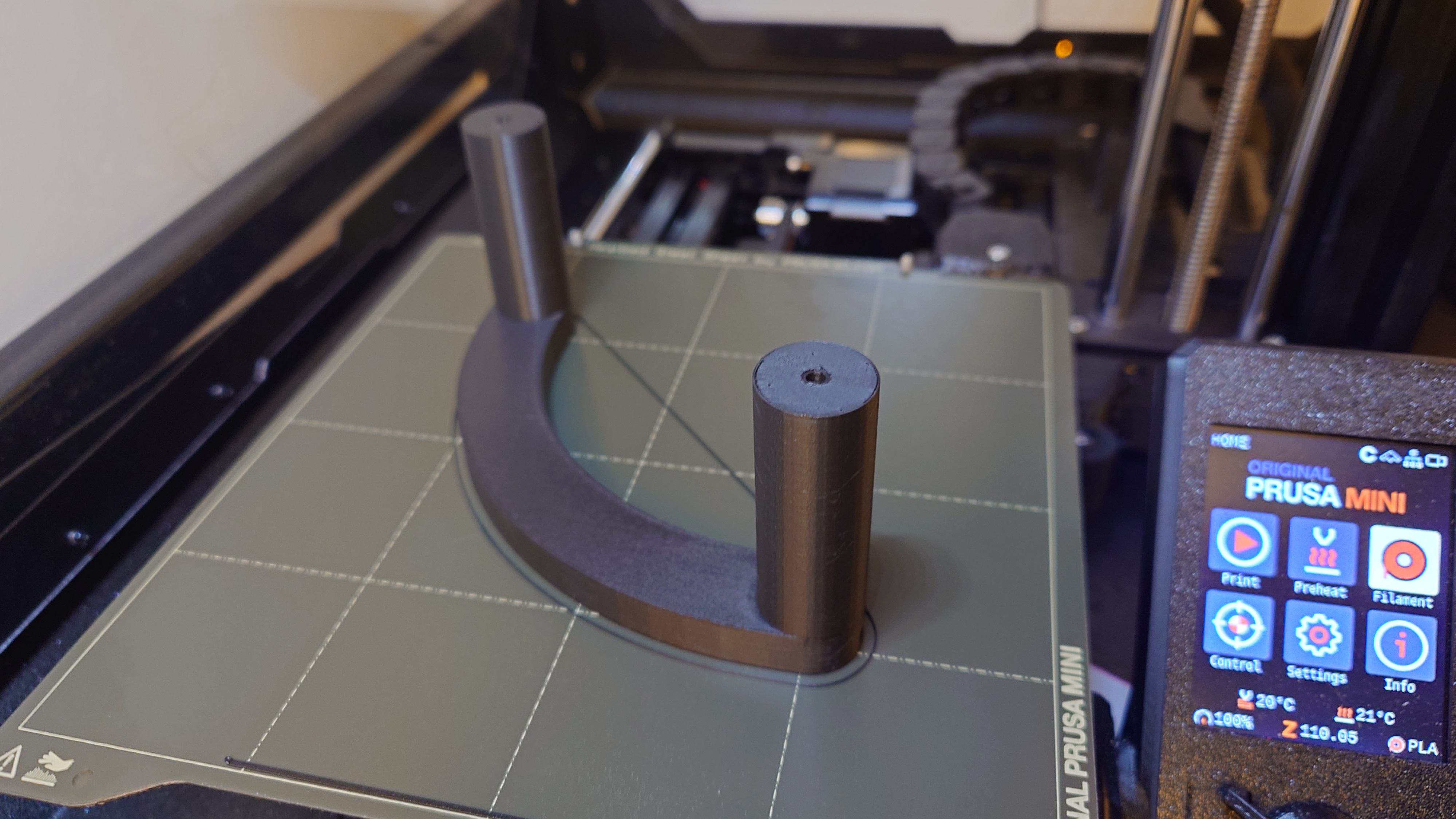 Prusa Mini Enclosure Filament Guide