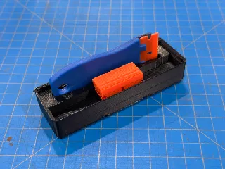 Remixed Gridfinity Scraper and Blade Holder