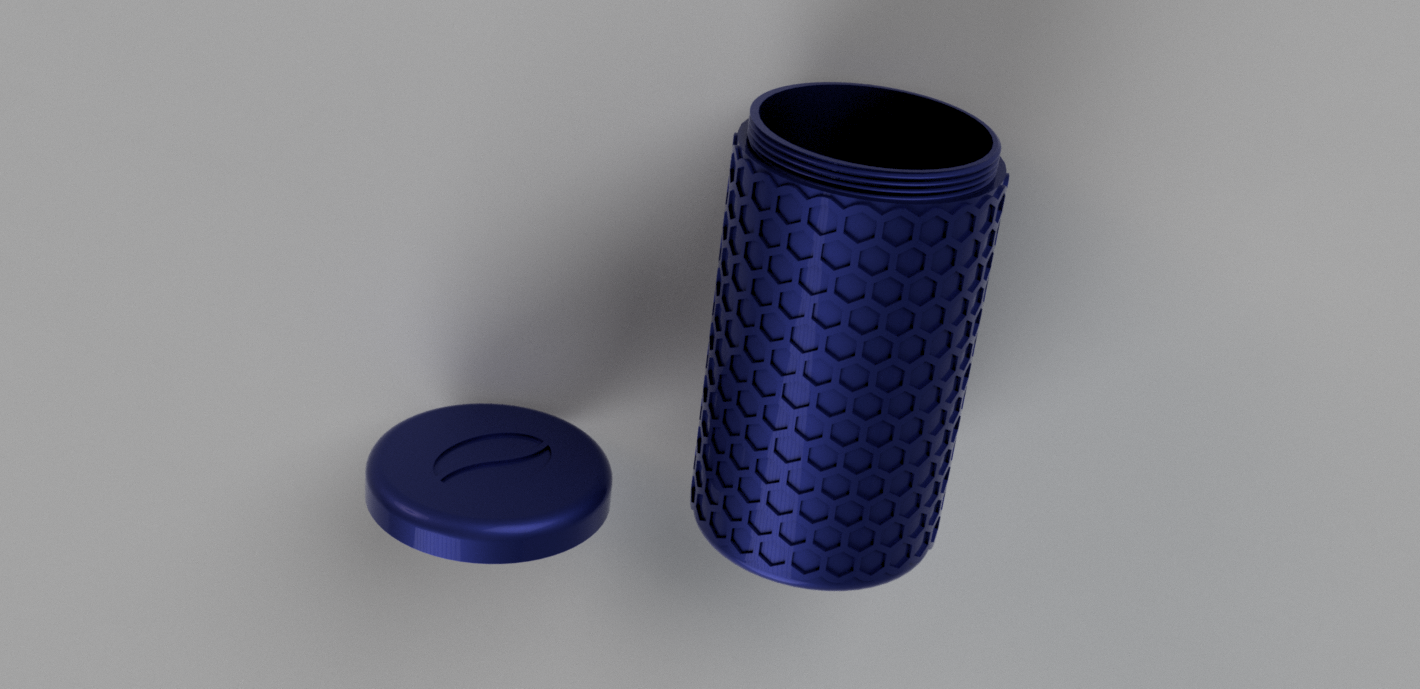Coffee bean container