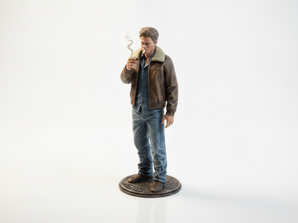 Smoker Character Figurine 3D Printable
