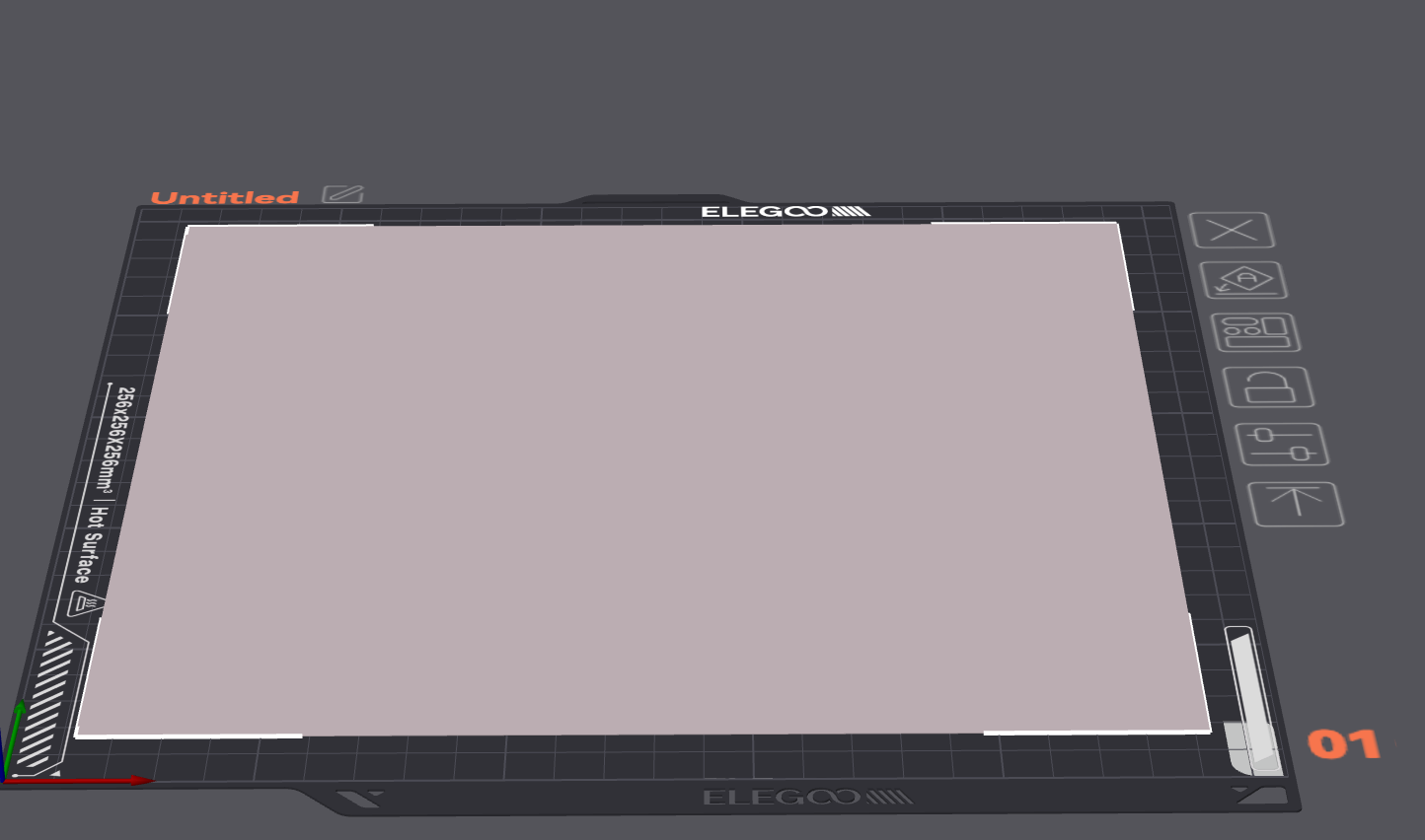 First Layer Test 3D model
