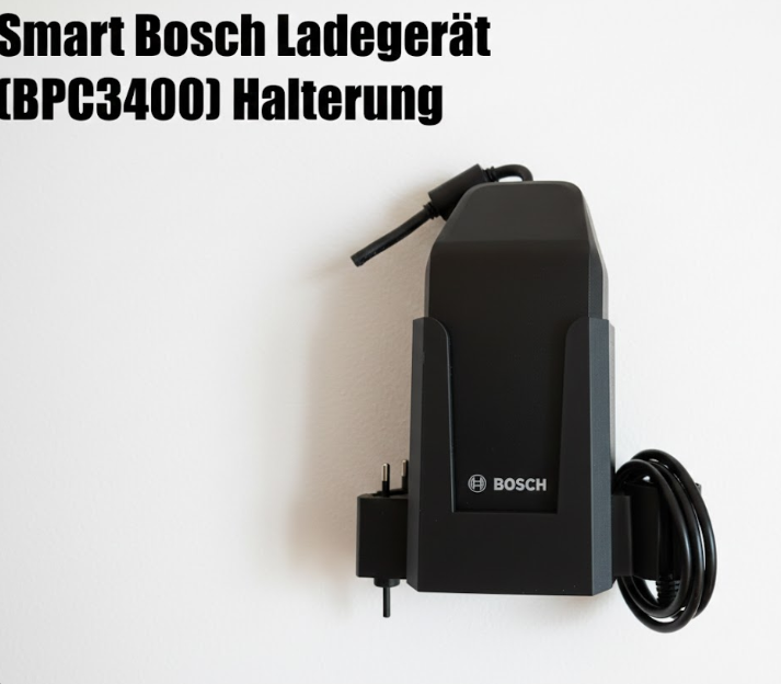 Bosch E-Bike 4a Charger Wallmount / Wandhalterung BPC3400