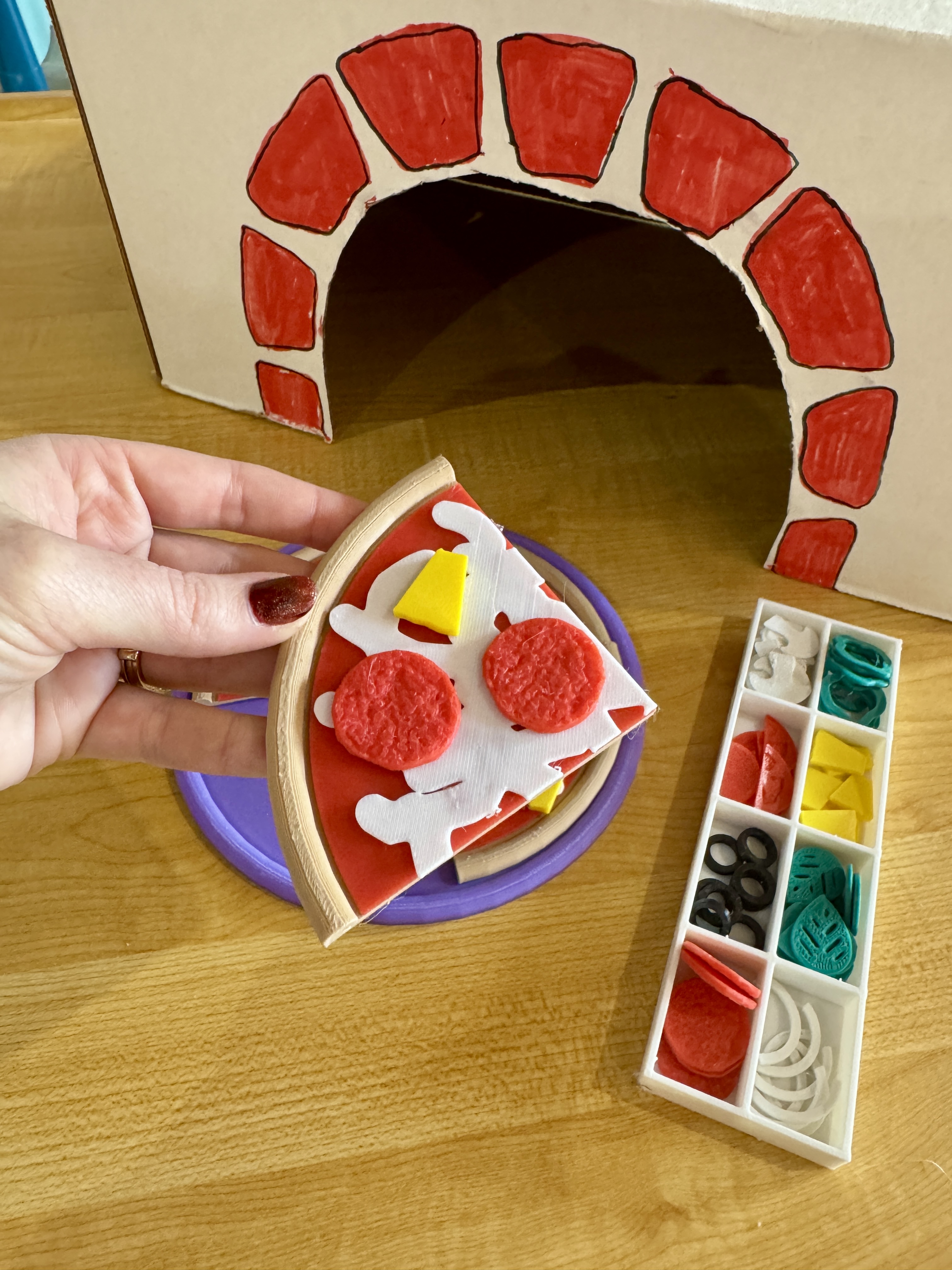 Pizza Play Food Set