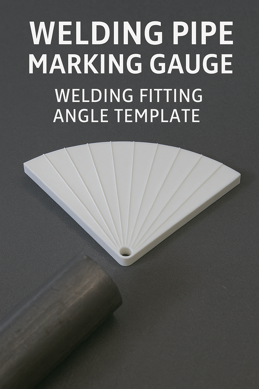 Welding Pipe Marking Gauge – Pipe Angle Template for Fabrication