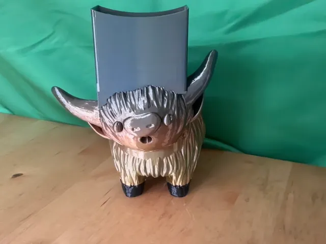 highland cow sponge dryer