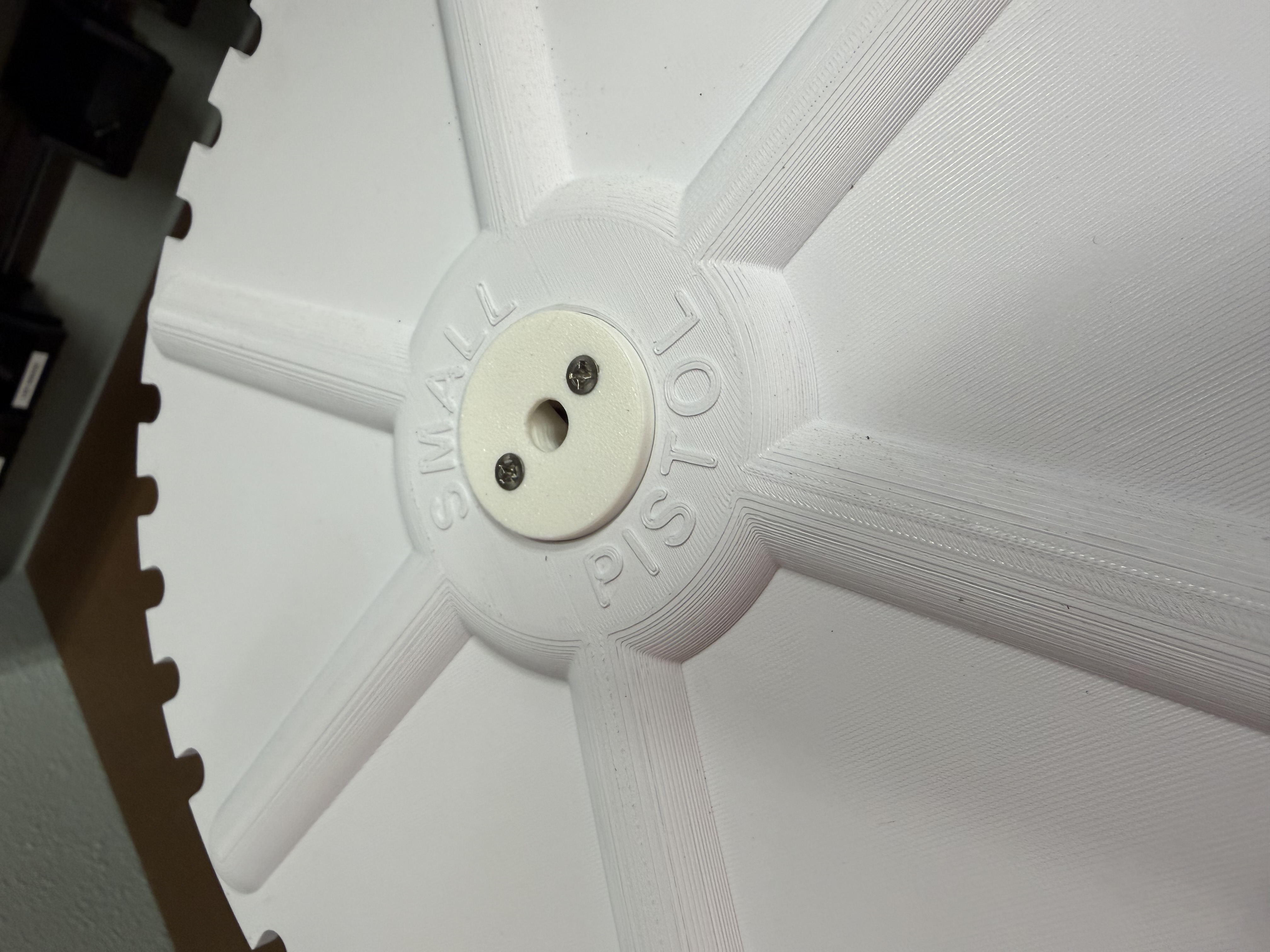 Case Feeder Clutch - Screw Heads Up