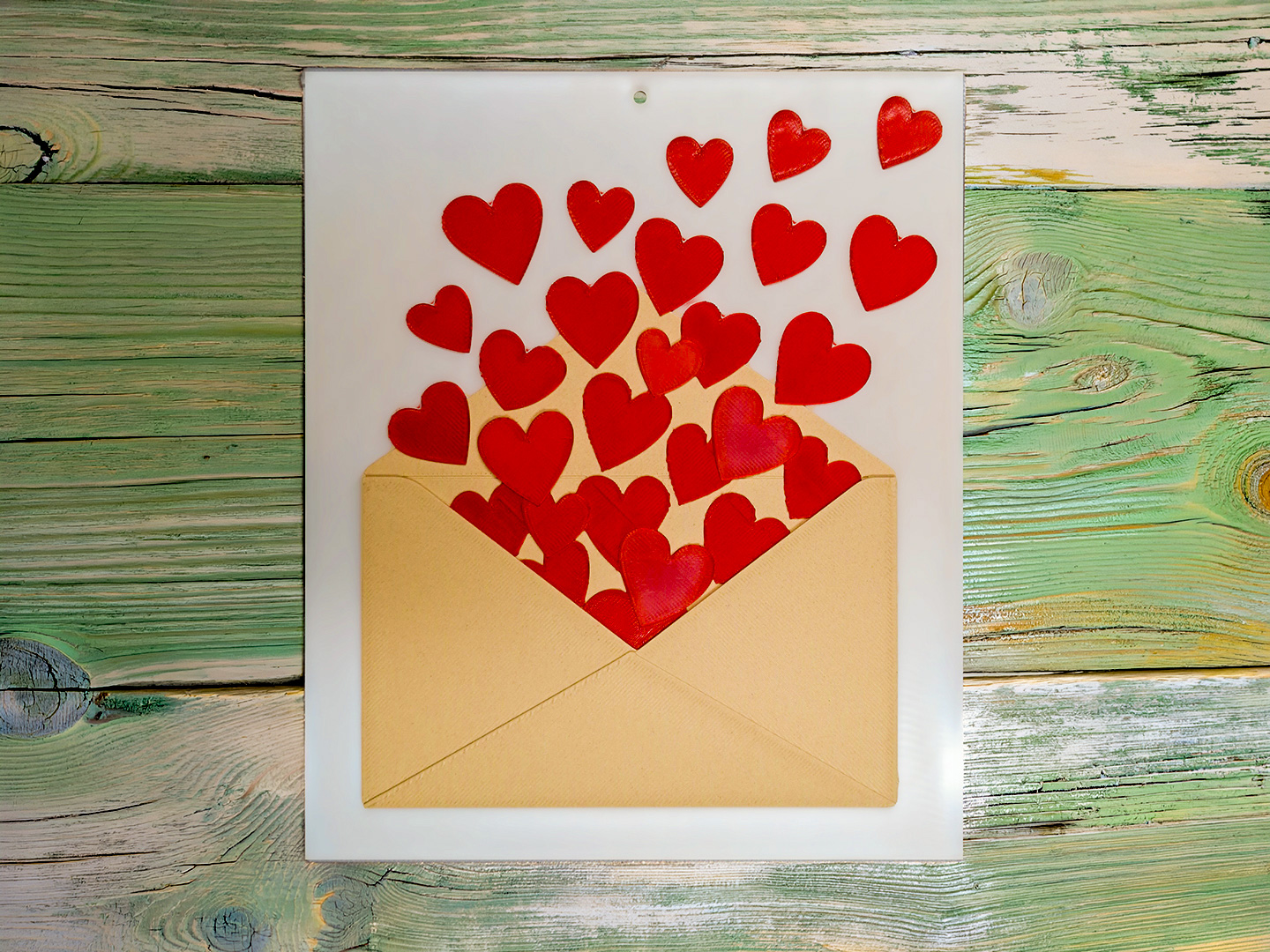 An envelope full of love