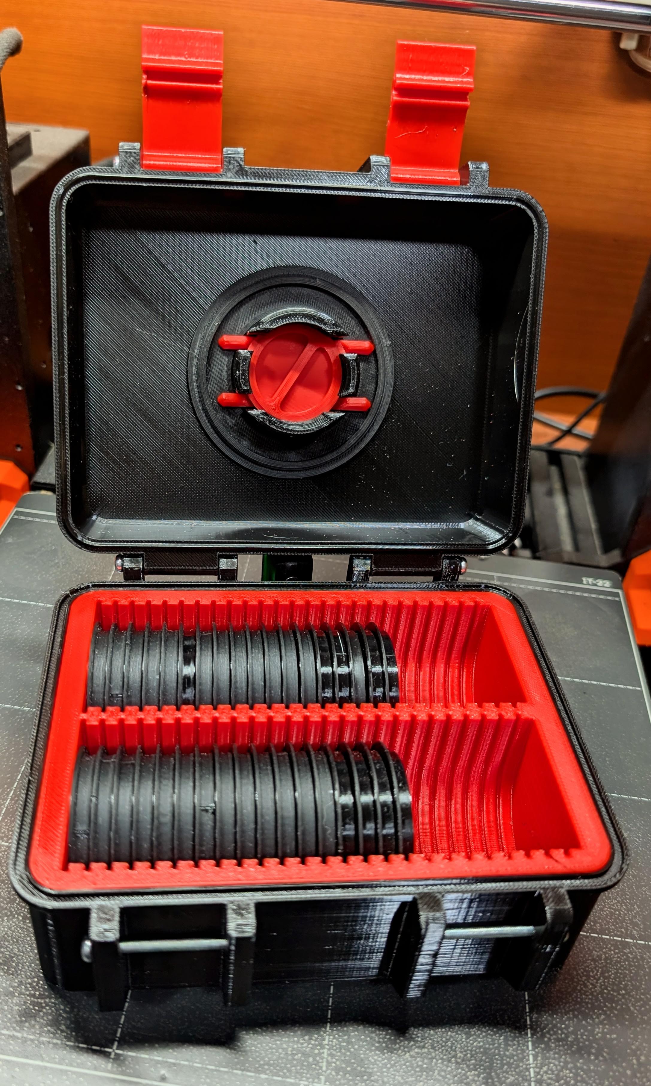Case for bokeh filters / Caja para filtros para bokeh