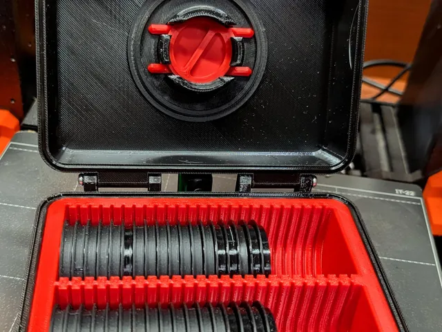 Case for bokeh filters / Caja para filtros para bokeh