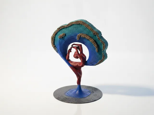 Ballerina Figurine Female Figures 3D Printable