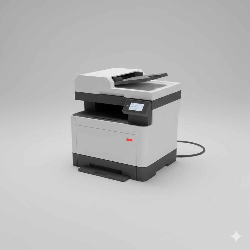 Low Poly Office Printer
