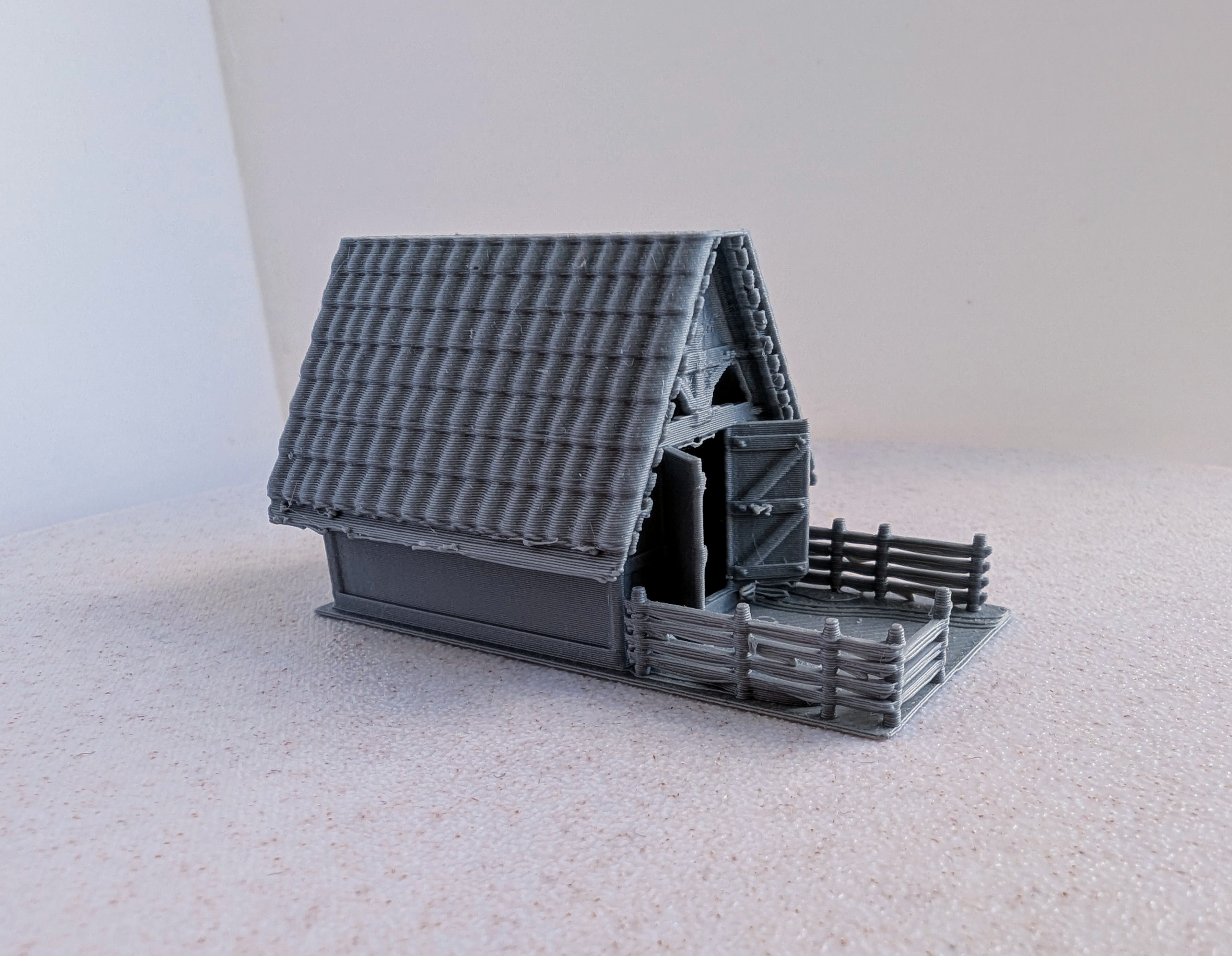 Medieval Stable miniature 067