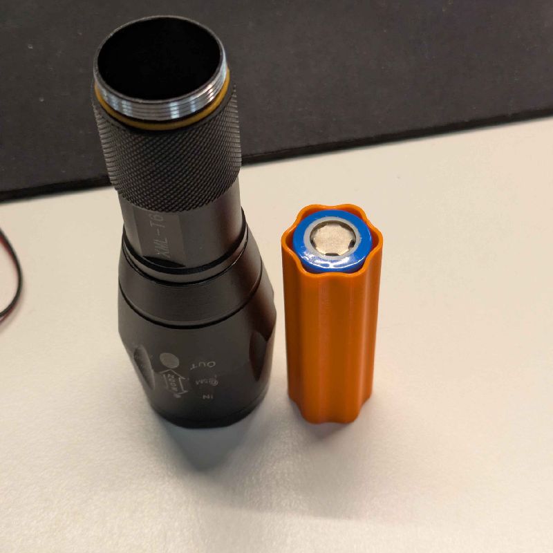 Insert for 23,2mm tube flashlight by Zurrie | Download free STL