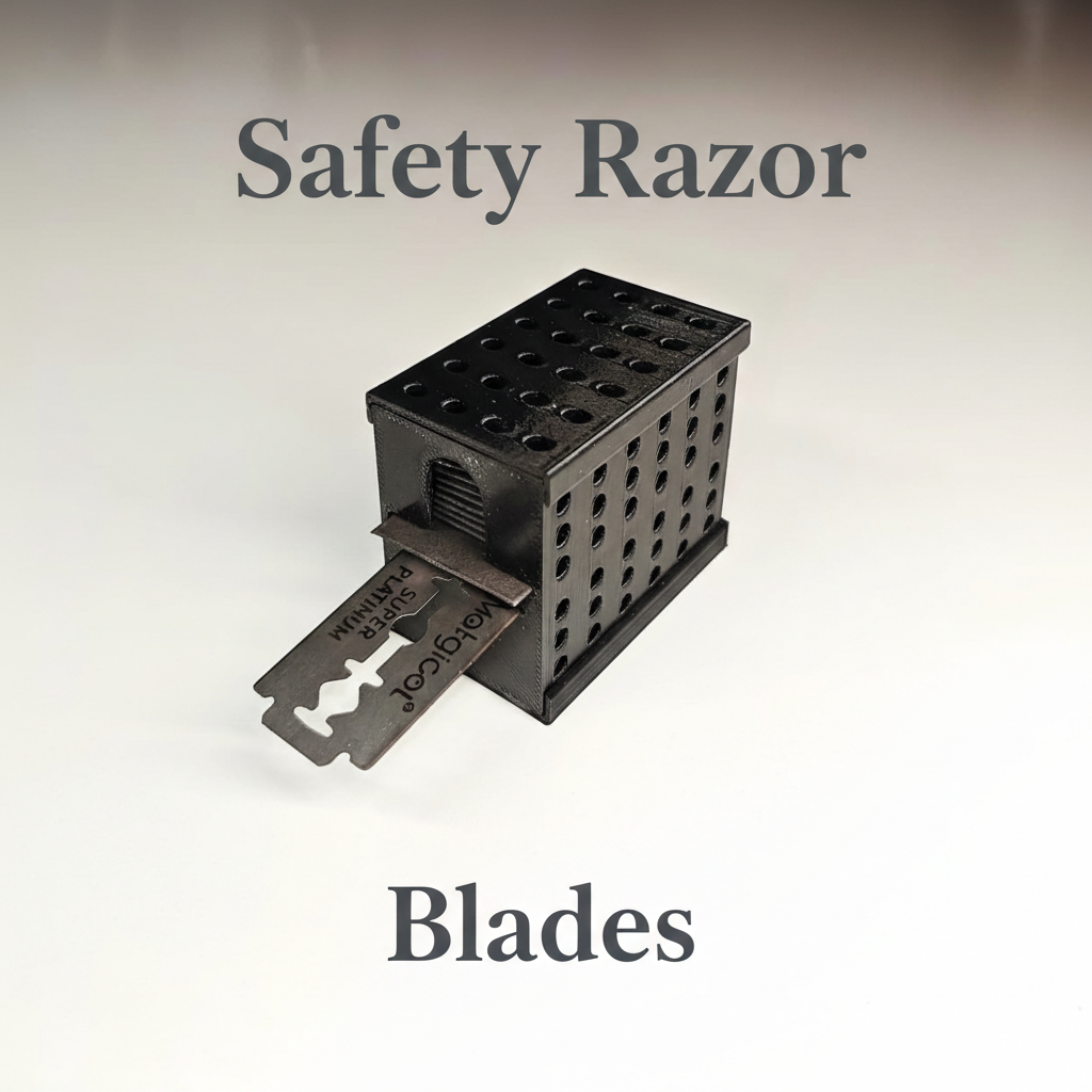 Razor Blade Dispender AND Disposal (Parametric)