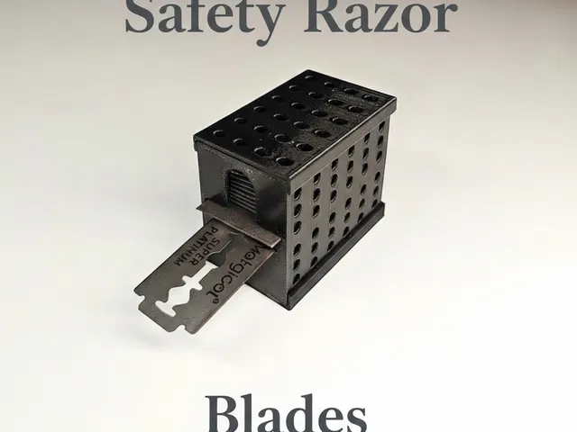 Razor Blade Dispender AND Disposal (Parametric)