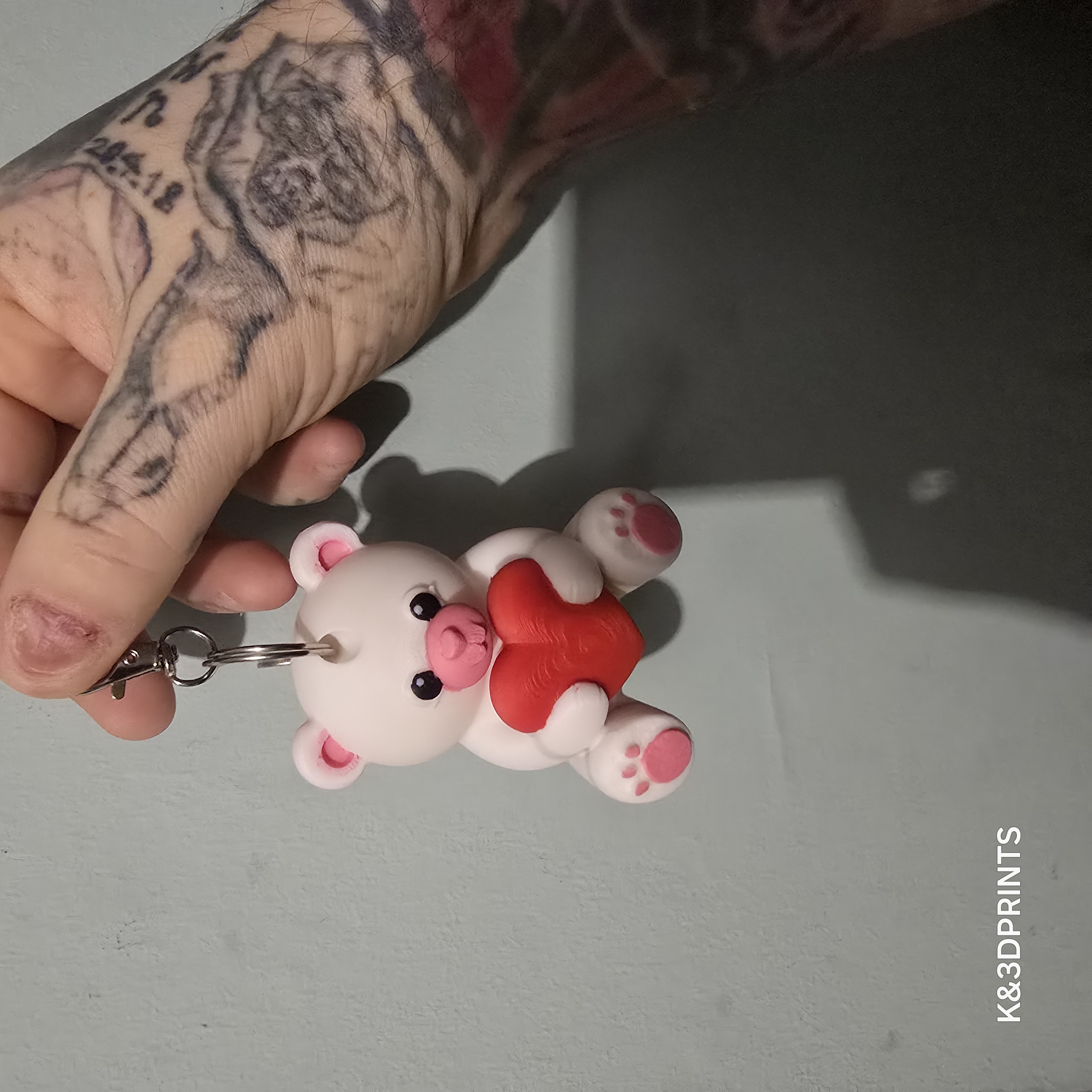 VALENTINES BEAR KEYRING — thumbnail 5