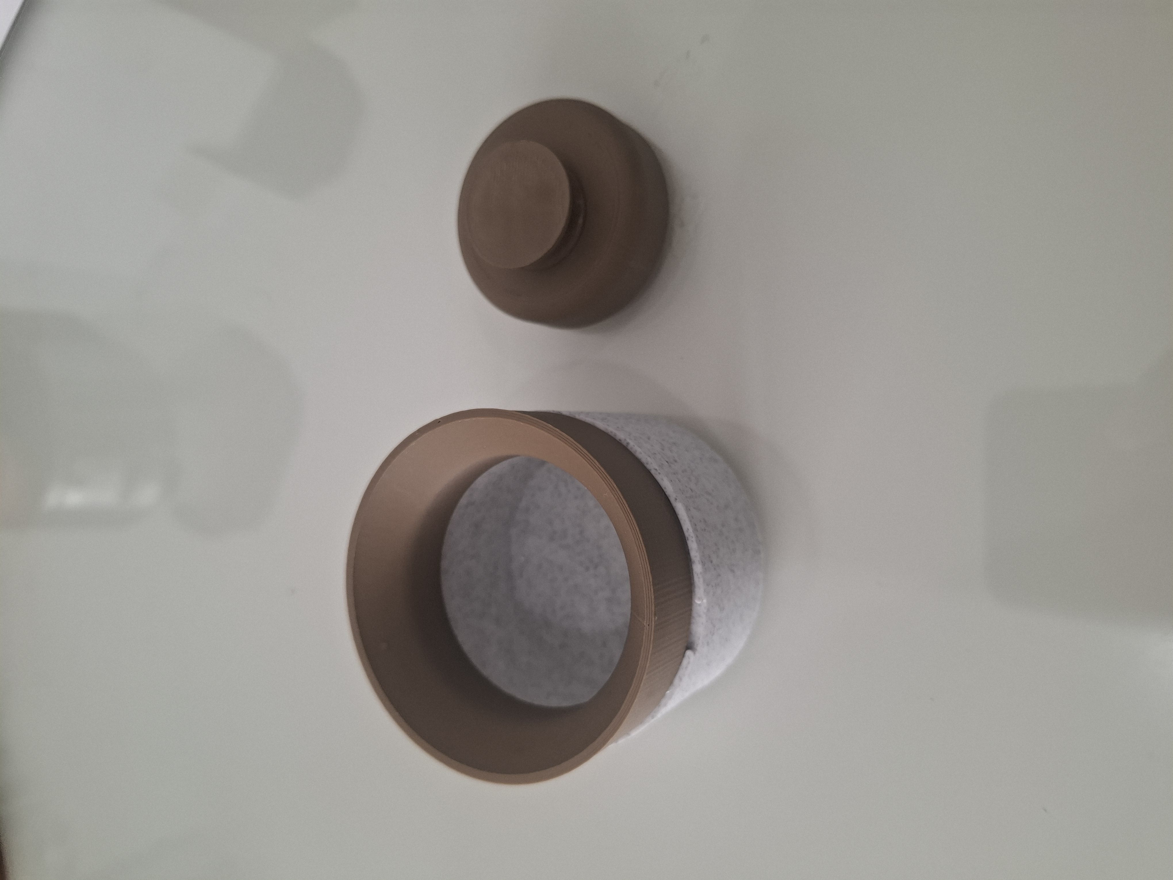 53 mm Reusable Coffee Capsule Filling Base and Tamper