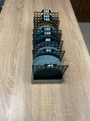 Organizer na brusné talíře / Sanding disc organizer