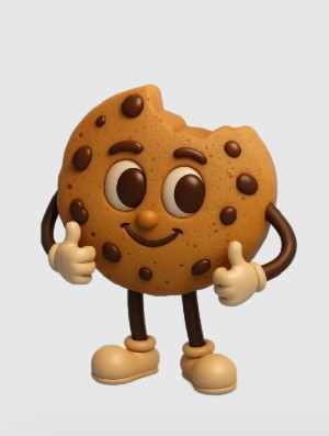Chocolate Chip Cookie Character: C.C.C.C.