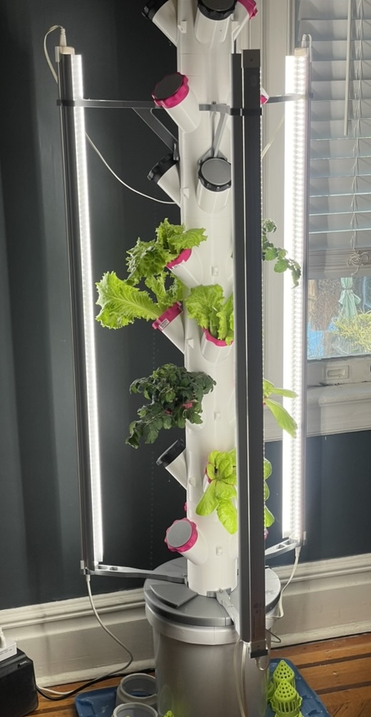 Barrina T8 grow LED holders for Hydroponic tower