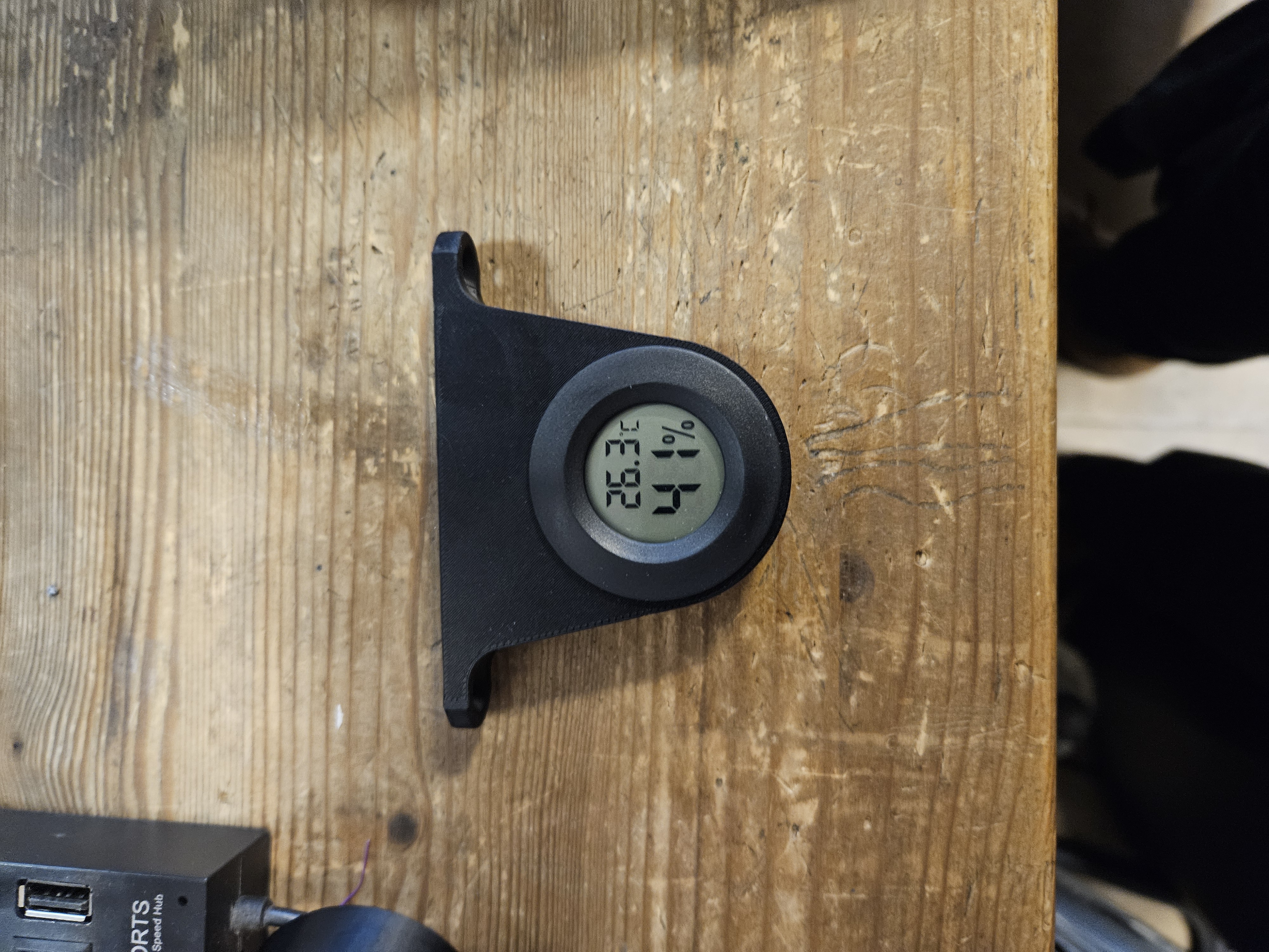 Lack Chamber Temperature and humidity sensor holder — STL Grátis | 3DFinder