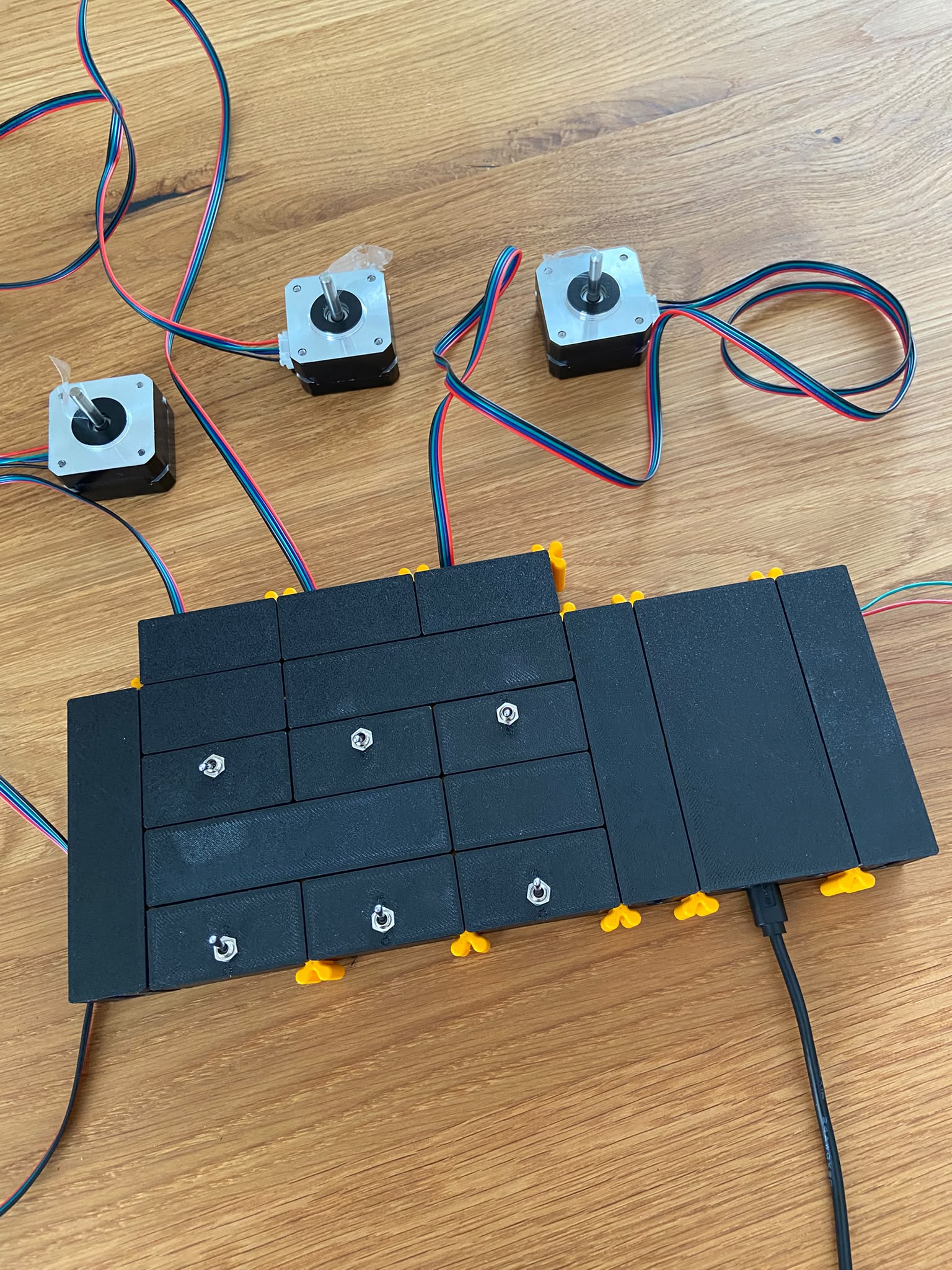 MakerDock -> Stackable DIY Development Platform | Modular ESP32 Electronics Mounting System — thumbnail 2