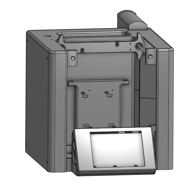 Universal Cheap Yellow Display Mount — thumbnail 4