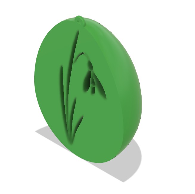 Osterei Schneeglöckchen / Snowdrop Easter egg