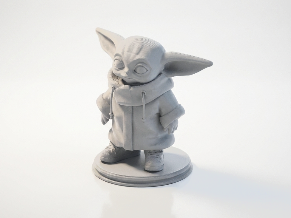 Grogu Statue Star Wars Collectible 3D Printable