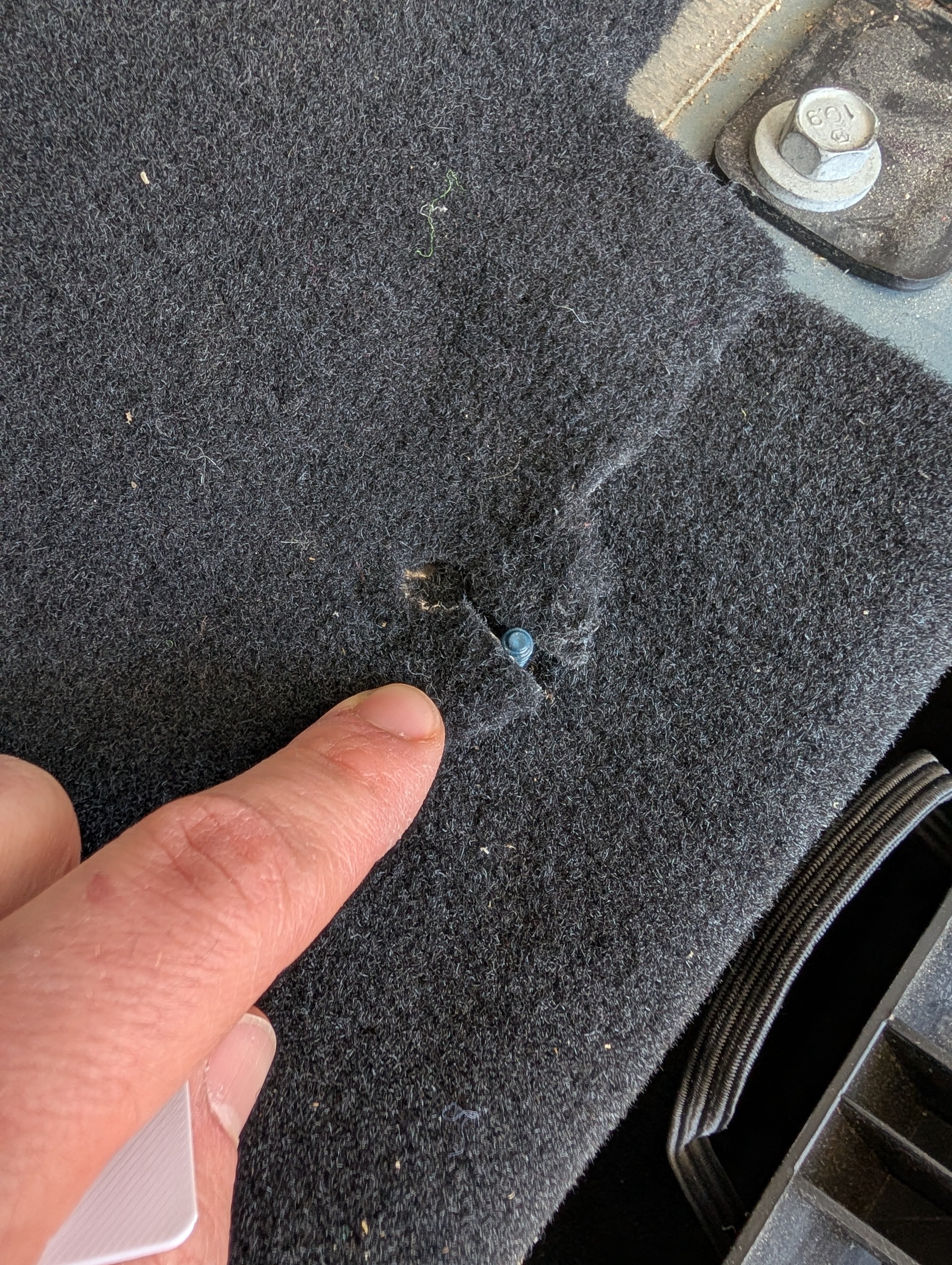 Pacifica Stow 'N Go Carpet Repair Parts
