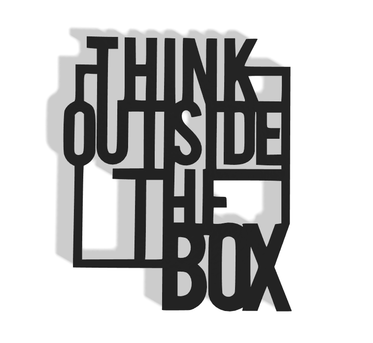 Think Outside The Box Decor