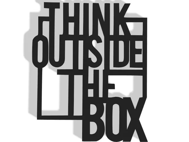 Think Outside The Box Decor